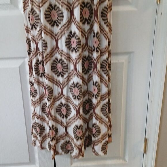 Fresh Produce sleeveless maxi drawstring waist dress summer beach Sz L - Picture 2 of 9